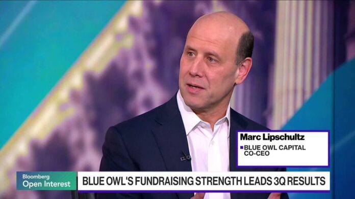 Blue Owl's Lipschultz Says Private Credit Ecosystem Is Very Healthy